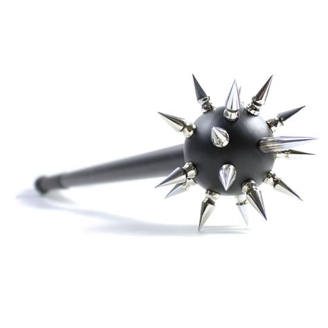 Punk Warrior Spiked Mace - Spike Weapon - Medieval Morning Star Club | KarateMart.com