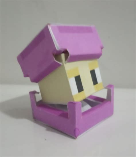 Pixel Papercraft - Simple shulker