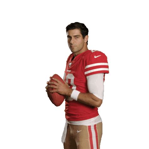 Jimmy Garoppolo Sticker by San Francisco 49ers for iOS & Android | GIPHY
