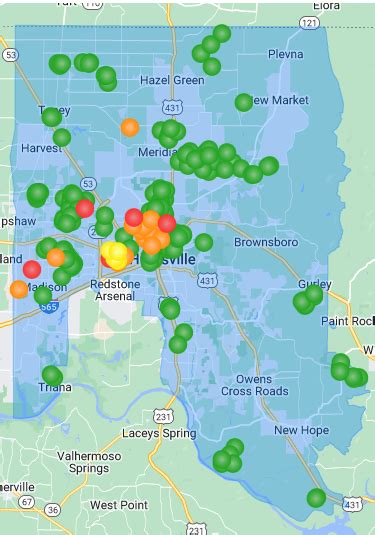 Huntsville Utilities Power Outage Map - Angela Maureene