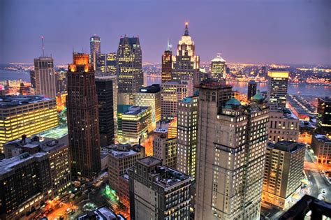 Detroit Skyline Wallpapers - Top Free Detroit Skyline Backgrounds ...