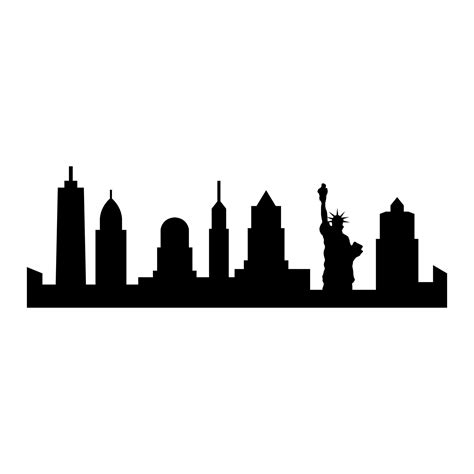 New york skyline 4144121 Vector Art at Vecteezy