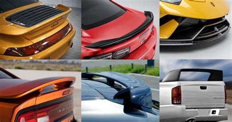 What is a Car Spoiler? Types of Spoilers, Working, Material, Advantages ...