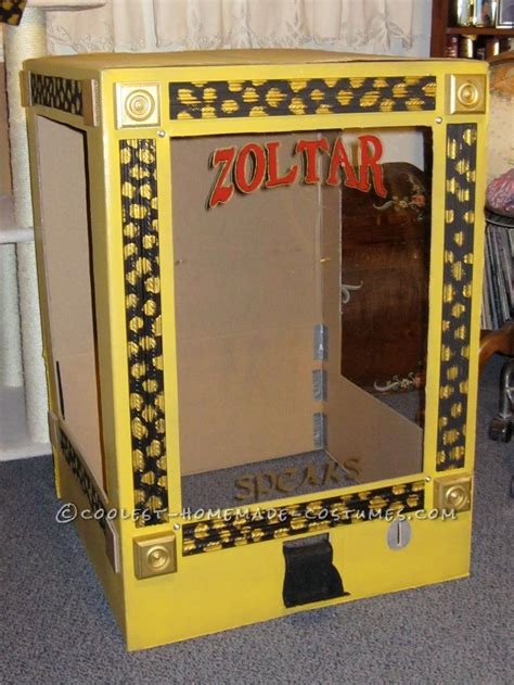 Cool Zoltar the Fortune Telling Machine Costume | Halloween circus, Halloween cosumes, Diy ...