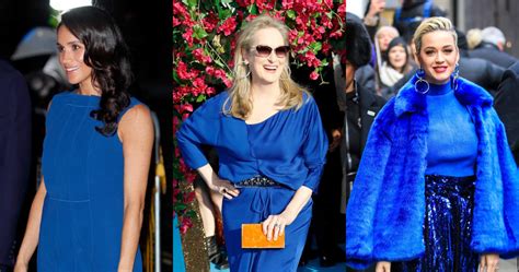 Classic Blue: celebrities rocking the color of 2020