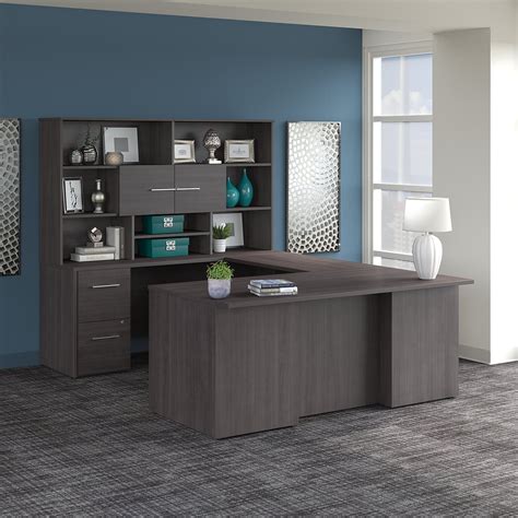 Bush Business Furniture Office 500 72W U Shaped Executive De