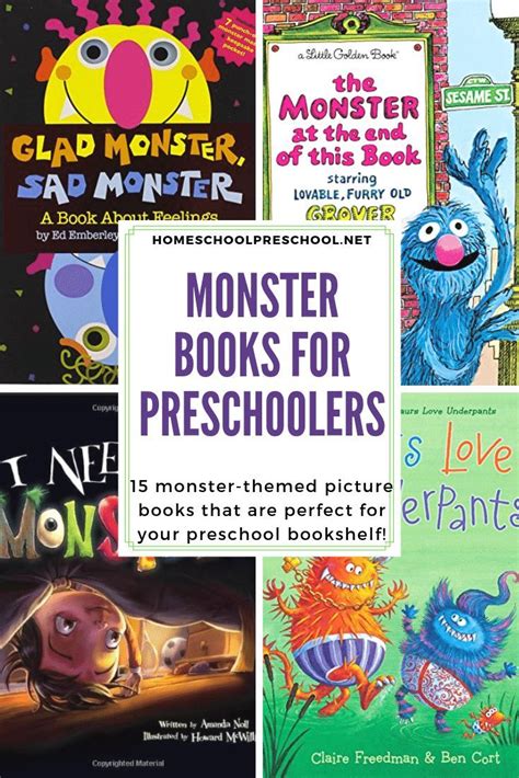 Spooky and Fun Monster Books for Preschoolers