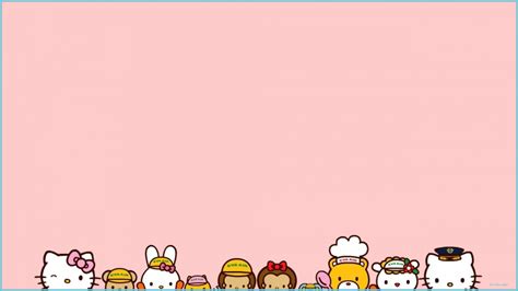 Aesthetic Sanrio Desktop Wallpaper