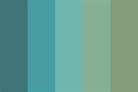 Matte Oceans Color Palette