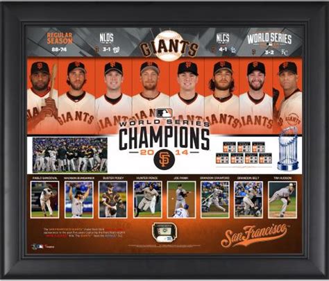 Honor the 2014 World Series Champ with Unique San Francisco Giants ...