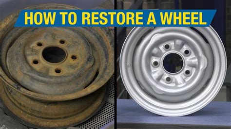 How to Restore a Wheel - Remove Rust & Make Wheels Look New Again! Eastwood - YouTube