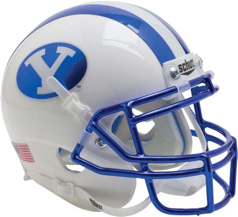 Fanatics Authentic - BYU Cougars Schutt Chrome Mini Football Helmet - Walmart.com - Walmart.com