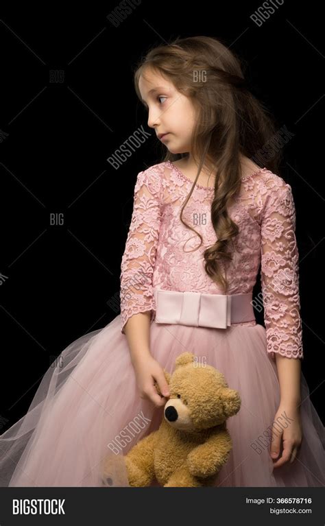 Cute Girl Posing Teddy Image & Photo (Free Trial) | Bigstock