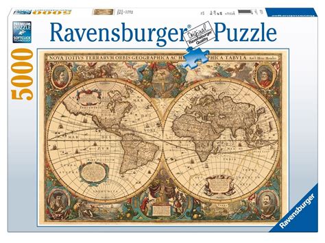 Old World Map Jigsaw Puzzle | Jigsaw Puzzles For Adults