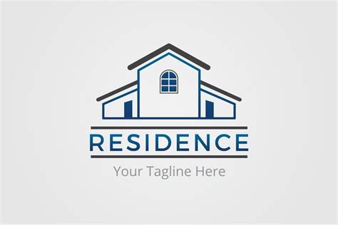 Residence Logo Template | Logo templates, ? logo, Templates