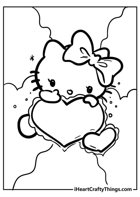 Hello Kitty Coloring Pages - Cute And 100% Free (2021)