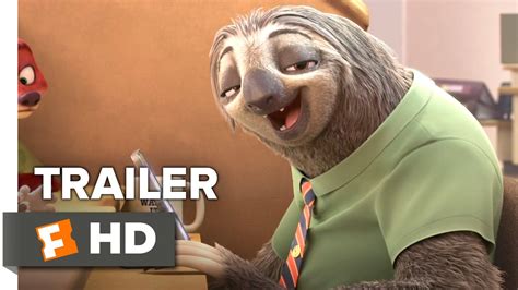 Zootopia Sloth TRAILER 1 (2016) - Disney Animated Movie HD - YouTube