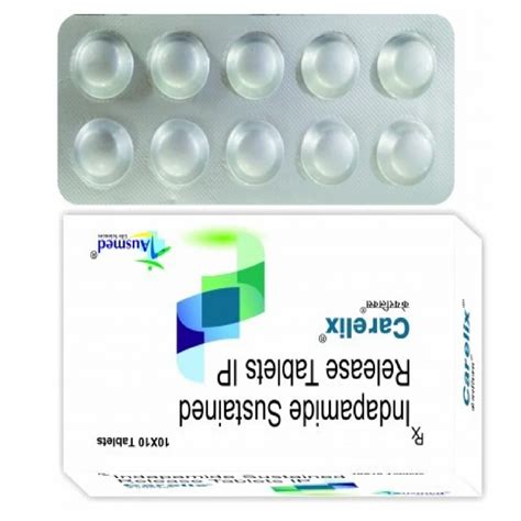 Indapamide Sustained Release Tablets IP at Rs 110/stripe | Lorvas in Patna | ID: 2852625148233