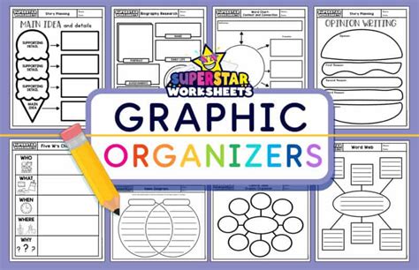 Graphic Organizers - Superstar Worksheets