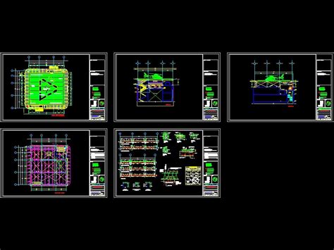 Heliport design study in AutoCAD | CAD download (648.13 KB) | Bibliocad