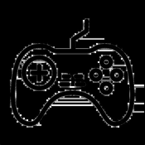 Game Controller Icon Line Vector PNG Images | AI Free Download - Pikbest