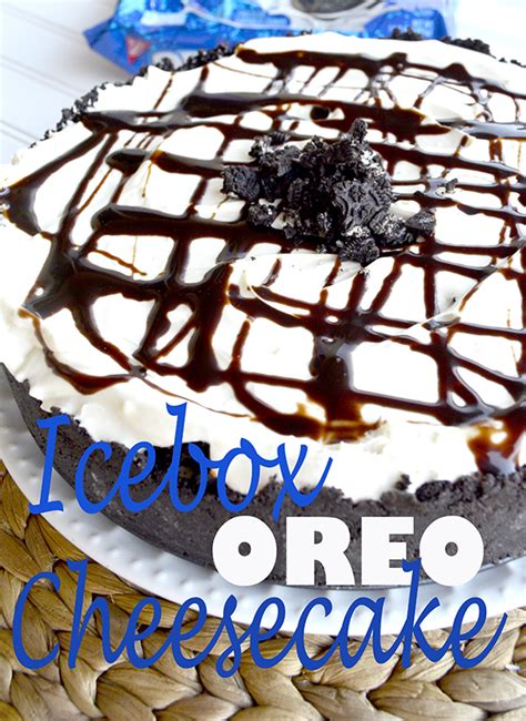 Icebox Oreo Cheesecake