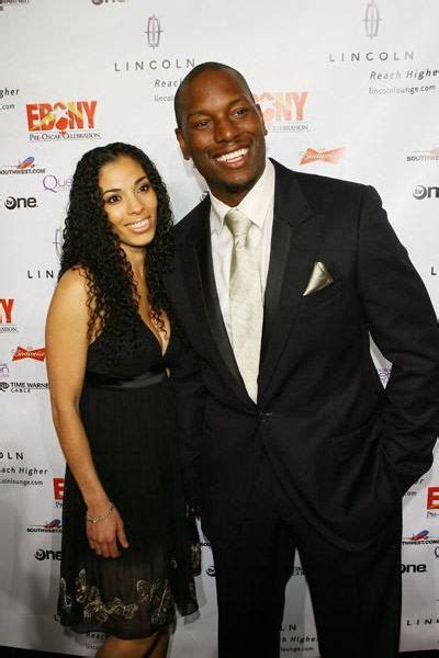 The multi-talented Tyrese Gibson with his Wife Norma Gibson Mitchell ...