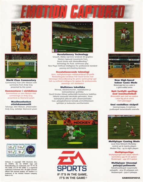 FIFA Soccer 97 (1996) box cover art - MobyGames