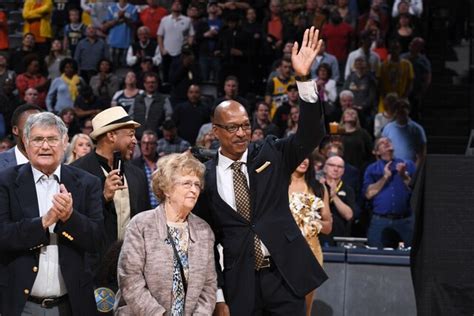 Fat Lever Jersey Retirement Photo Gallery | NBA.com