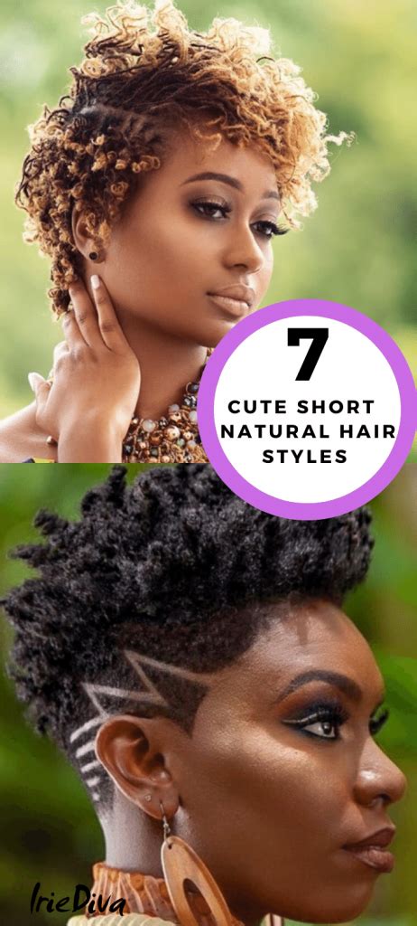 7 Cute Wash and Go Natural Hairstyles for Short Hair and Medium Length Hair