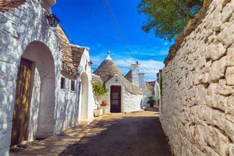 Traditional Trulli Houses in Arbelobello, Province Bari, Region Puglia, Italy Stock Image ...