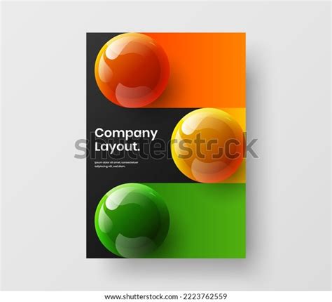 Minimalistic Catalog Cover A4 Vector Design Stock Vector (Royalty Free ...