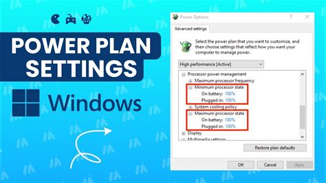 Best Power Plan Settings For Gaming - Boost FPS & Performance | Custom ...