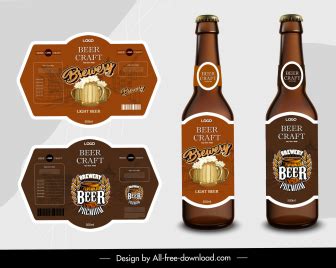 Bottle label design vectors stock for free download about (85) vectors stock in ai, eps, cdr ...