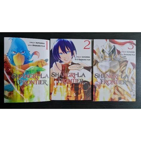 New Set Anime Comic Shangri-la Frontier by Katarina Volume 1 3 Complete ...