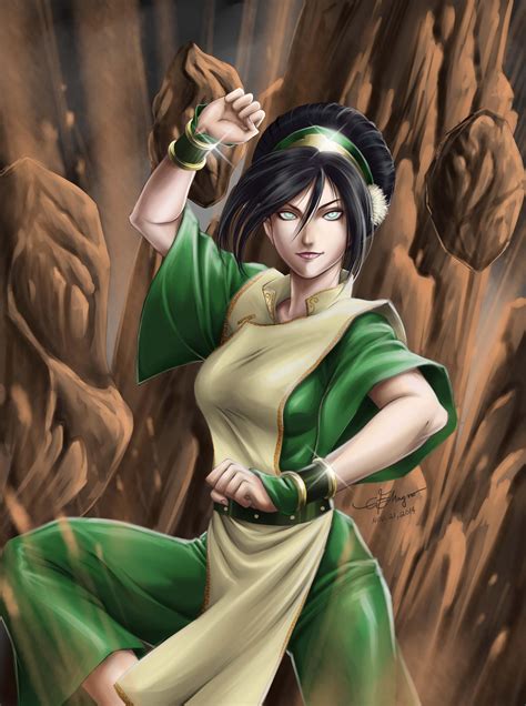 Toph Bei Fong Fan Art by MerulaGFM on DeviantArt