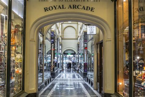 Royal Arcade - Melbourne editorial photo. Image of plaza - 88555686