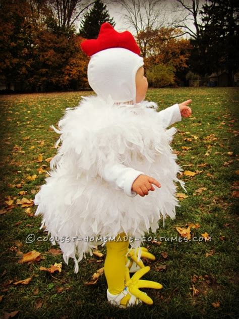 Cutest Chicken Homemade Costume