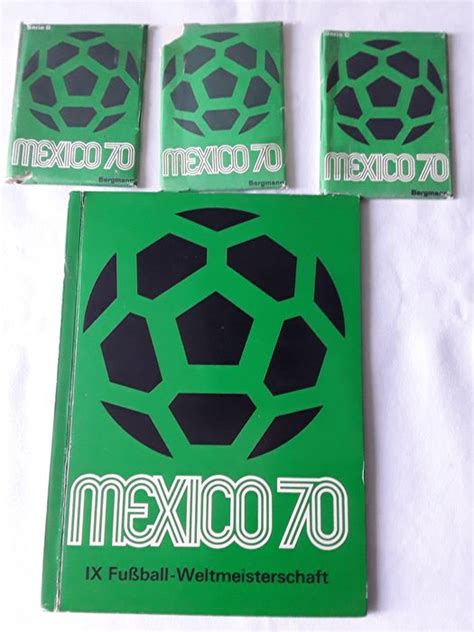 Bergmann - WC Mexico 70 - Empty album + 55 unglued cards + - Catawiki