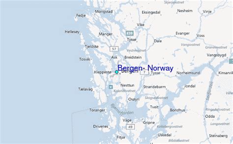 Norway Bergen Map ~ CAMILAGRIPP