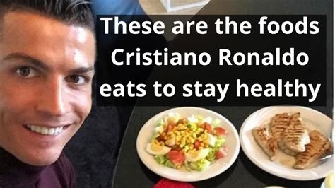 These are the foods Cristiano Ronaldo eats to stay healthy - YouTube