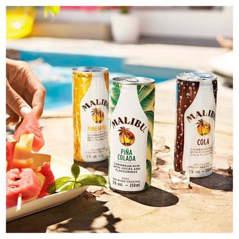 Malibu Rum Pina Colada Mixed Drink | Ocado