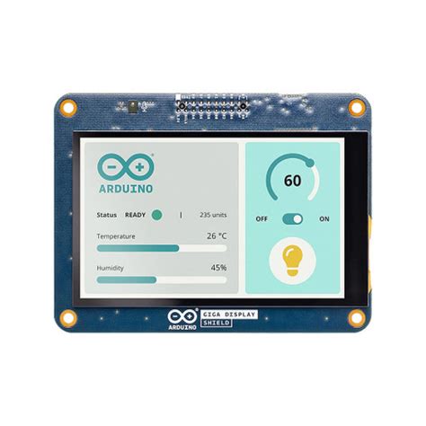 Arduino Giga Display Shield | Midwest Technology