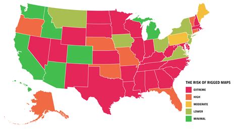 Most Southern states at high risk of partisan gerrymandering, report ...