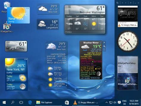 How to Add Windows 10's Temperature Widget on Taskbar