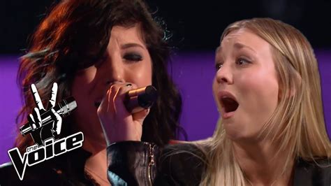 Briana Cuoco Wows During Blind Auditions - The Voice Season 5 - YouTube