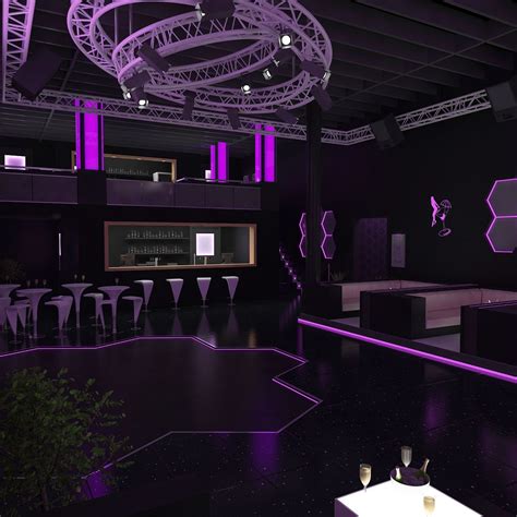 Stonette 6 Nightclub Interior 3D | Night club, Nightclub design, Club design