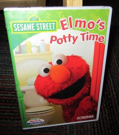 Elmo's Potty Time (DVD, 2006) for sale online | eBay | Elmos potty time, Potty time, Sesame street