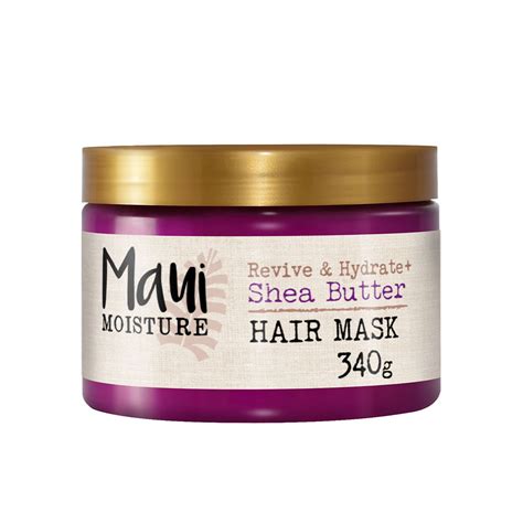 SHEA BUTTER revitalizante cabello seco mascarilla Maui Repairing ...