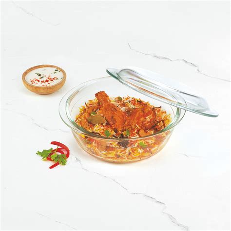 Buy Borosilicate Glass Bakeware & Cookware Online @Best Price - Treo by ...